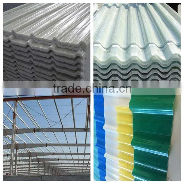 transparent frp fibre roofing sheets