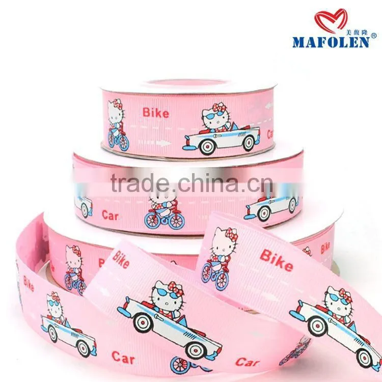 wholesale Hello Kitty printed decorative ribbon