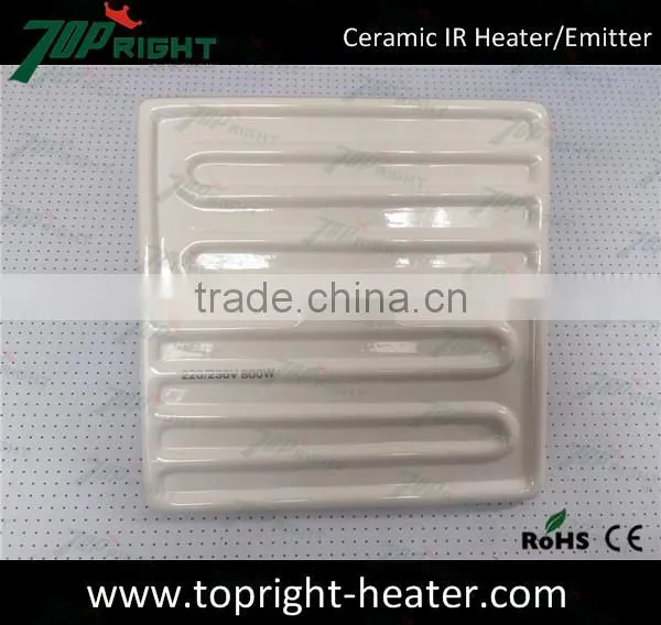 HIgh quality far infrared ceramic heater for hot stamping machine