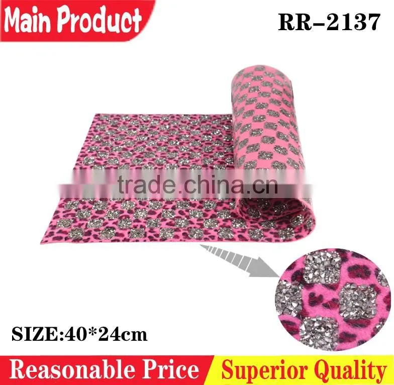 Woman shoe ornaments Animal hair rhinestone sheet fashion shoe accessory shoe ornaments