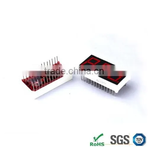 SZ Manufacturer price 2.3 inch 7 segment led display with 3 digits