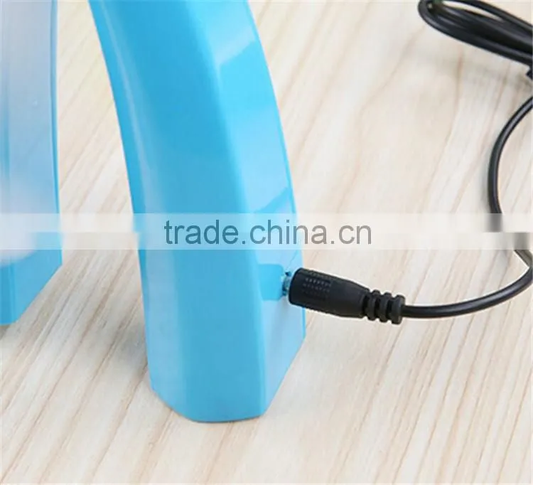 Portable M-Shaped USB Rechargeable Battery Mini Fan For Desktop
