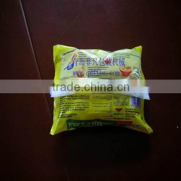 PLC Control Automatic Instant Noodle Horizontal Flow Packing Machine