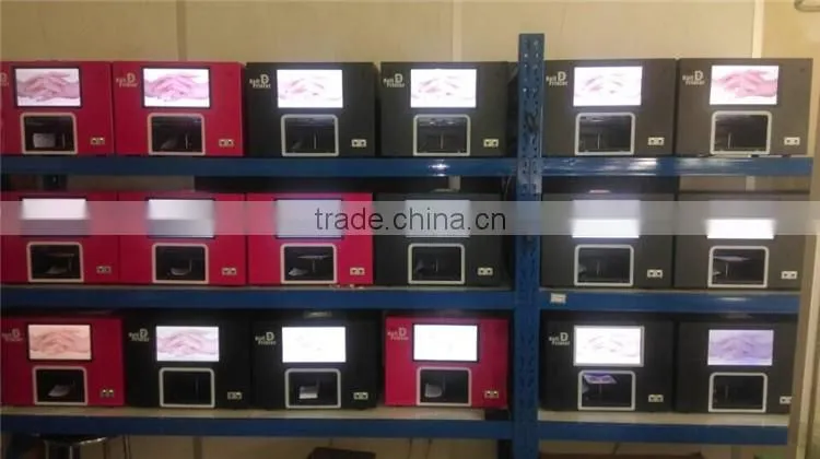 Smart Touch Screen Windows XP Digital Nail Art Printing Machine