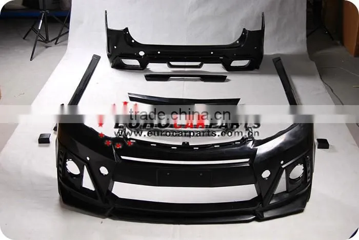 new arrival alp- w-style body kit fit for toyota alphard rojam style