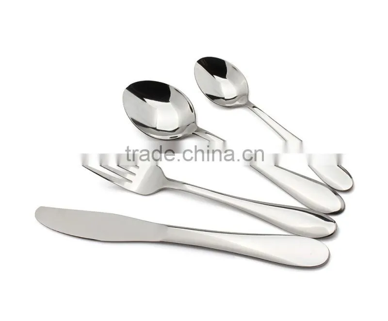 Chinese Cutlery, Stainless Steel Dinnerware Set
