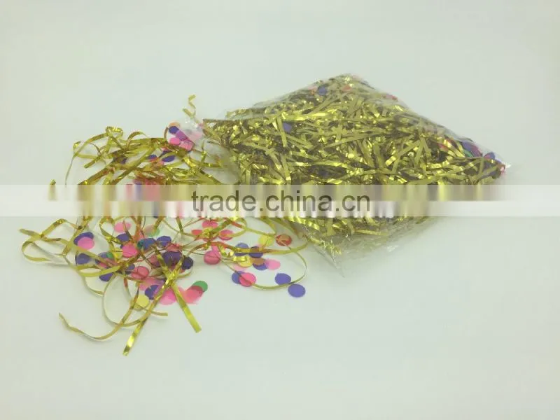 2016 new products wedding metallic confetti