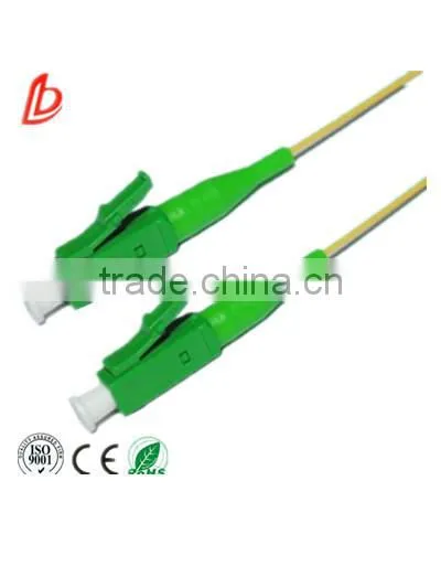 Good price LC/APC SM singlemode 0.9mm fiber optic pigtail lc optical fiber pigtail &patch cord