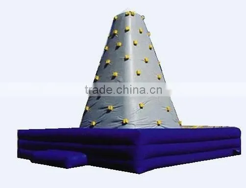 blue rock Inflatable rock climbing wall Inflatable games