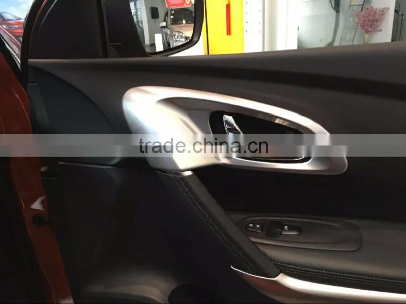ABS Chrome 4 Pcs Electroplate Door Handle Insert Bowl Cover Trim For KADJAR Car Accessories 2016