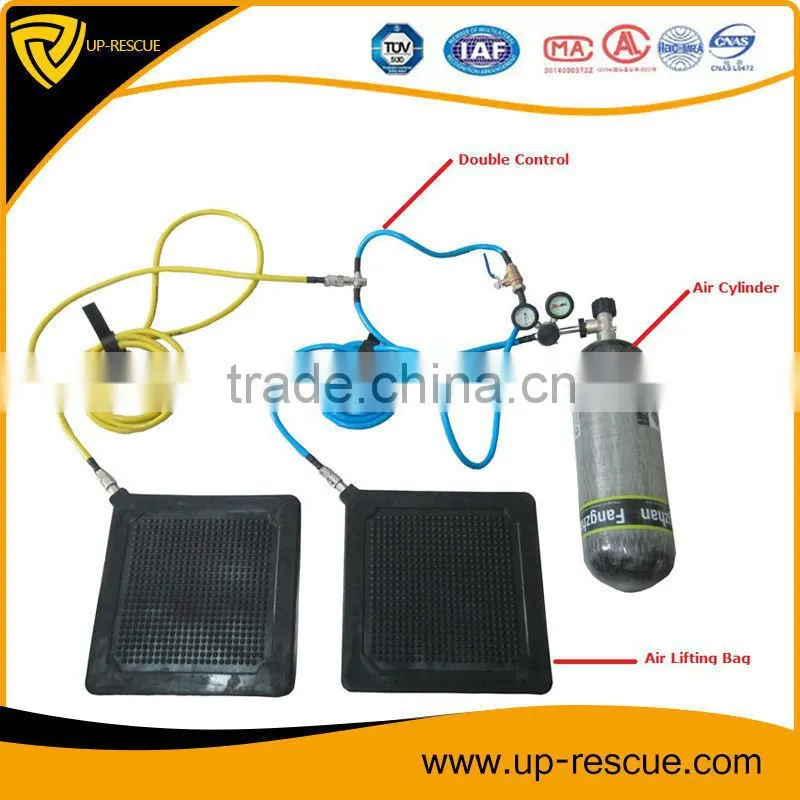 Highway traffic air lifting bags fire fighting air lifting bag