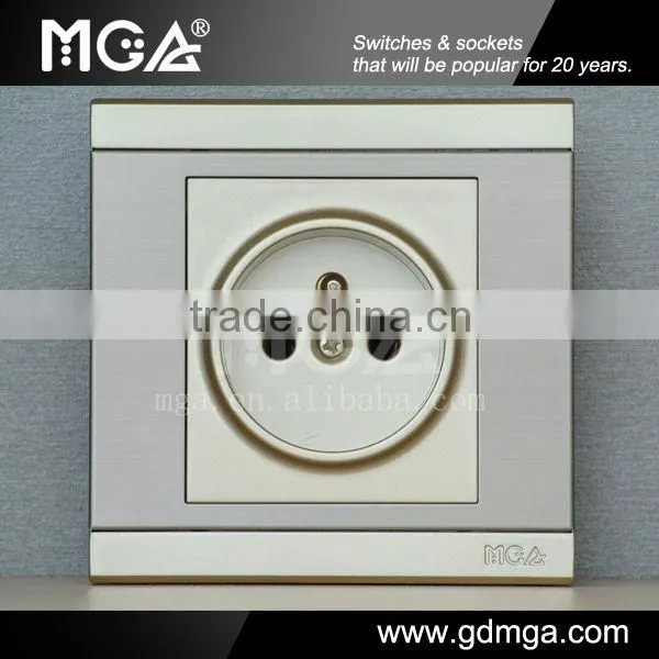 metal screen French type wall socket