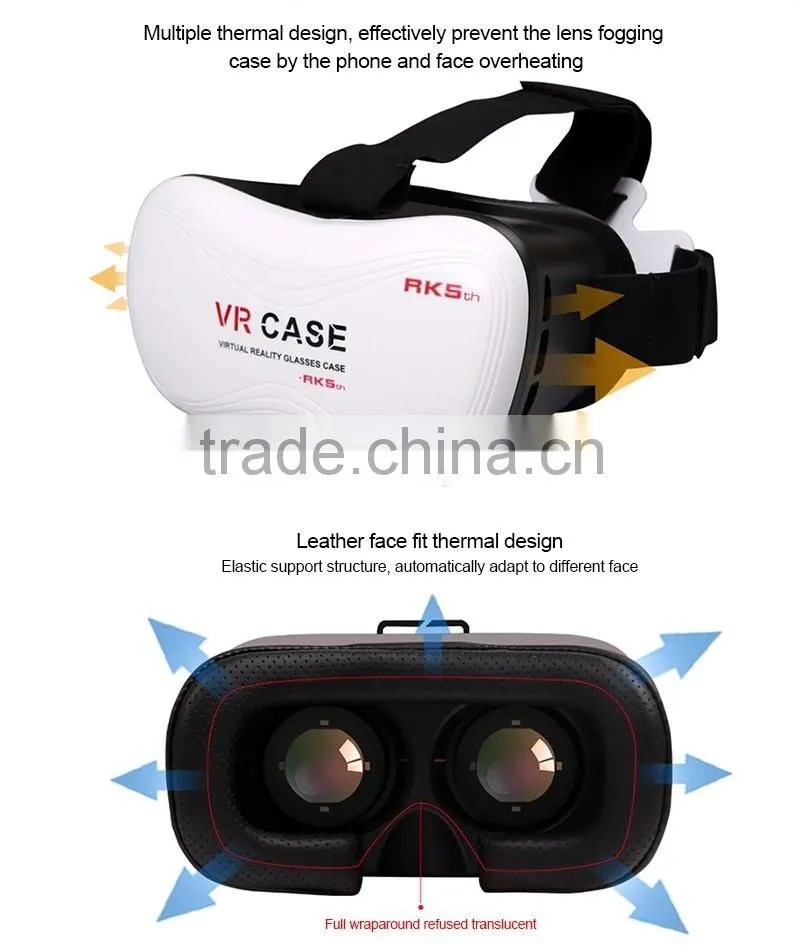 2016 Factory HOT Google cardboard New development vr box II
