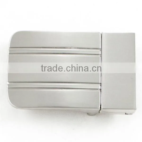 Popular man reversible belt fancy buckles