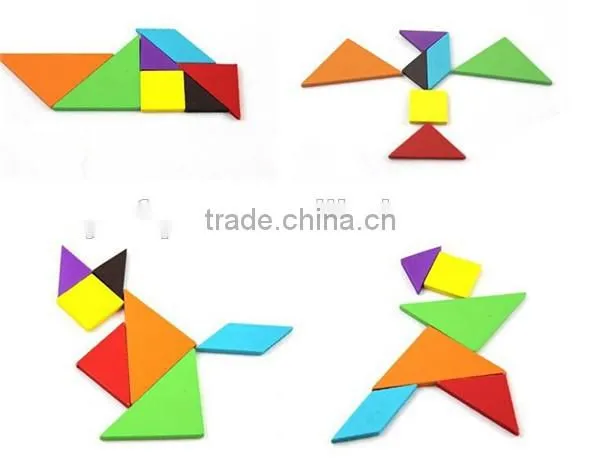 2016 intelligent puzzle game custom wooden jigsaw puzzle