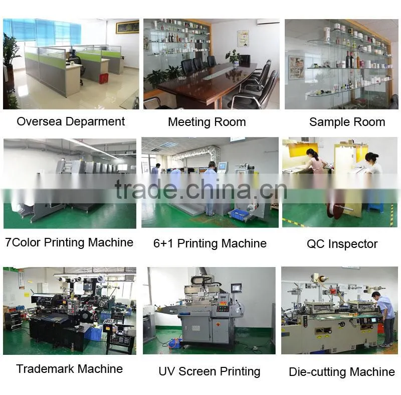 Clear Cheap Custom Metal Perfum Bottle Labels Printing
