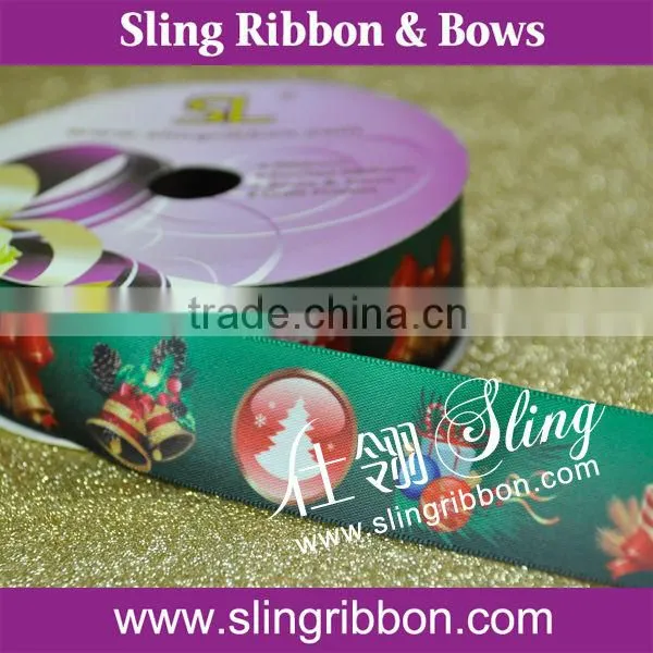 Heat Transfer Satin Ribbon Celebrate It Ribbon Christmas
