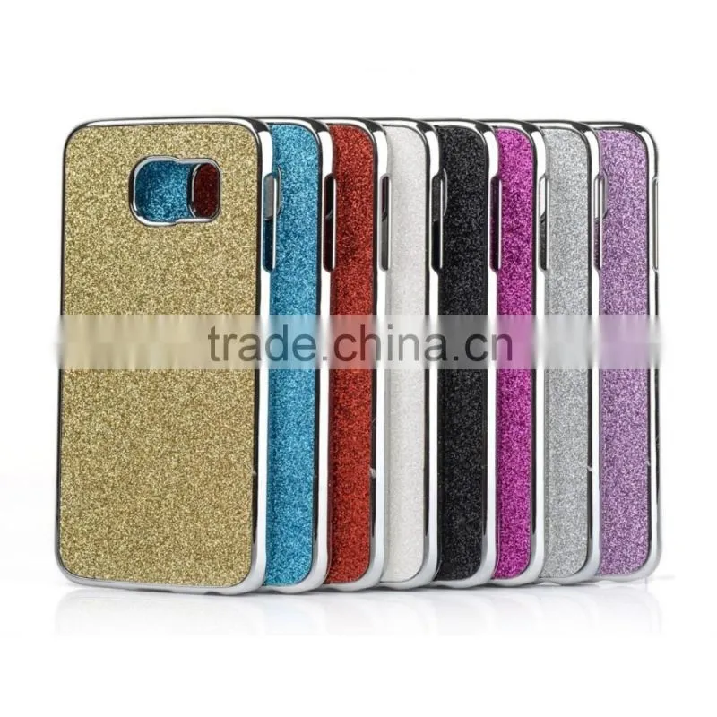 Hot selling PC Case for Samsung Galaxy S6 PC Case, Glitter powder Case for Samsung Galaxy S6