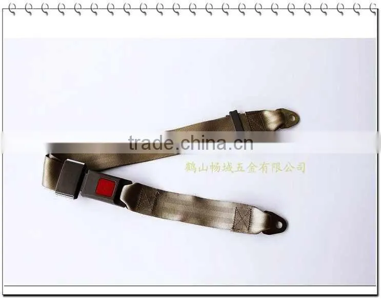 Simple two-point safety belt