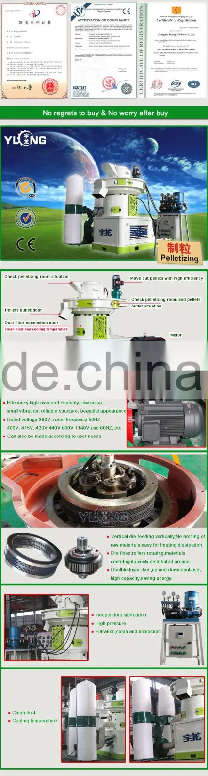 Hot sales 2.5-3t straw pellet mill,rice husk pellet press YUlong Malaysia Branch company start