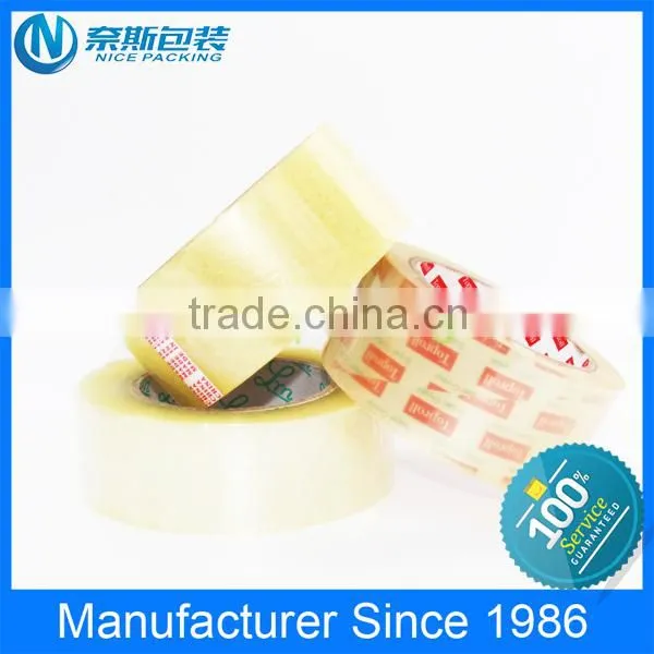 BOPP Material and Carton Sealing Use Yellowish Bopp Pack Tape 48mic
