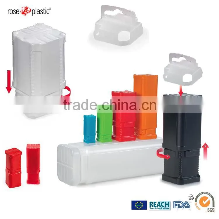Germany Quality labelling plastic CNC tool holder packaging with detachable hanger Block Pack BK