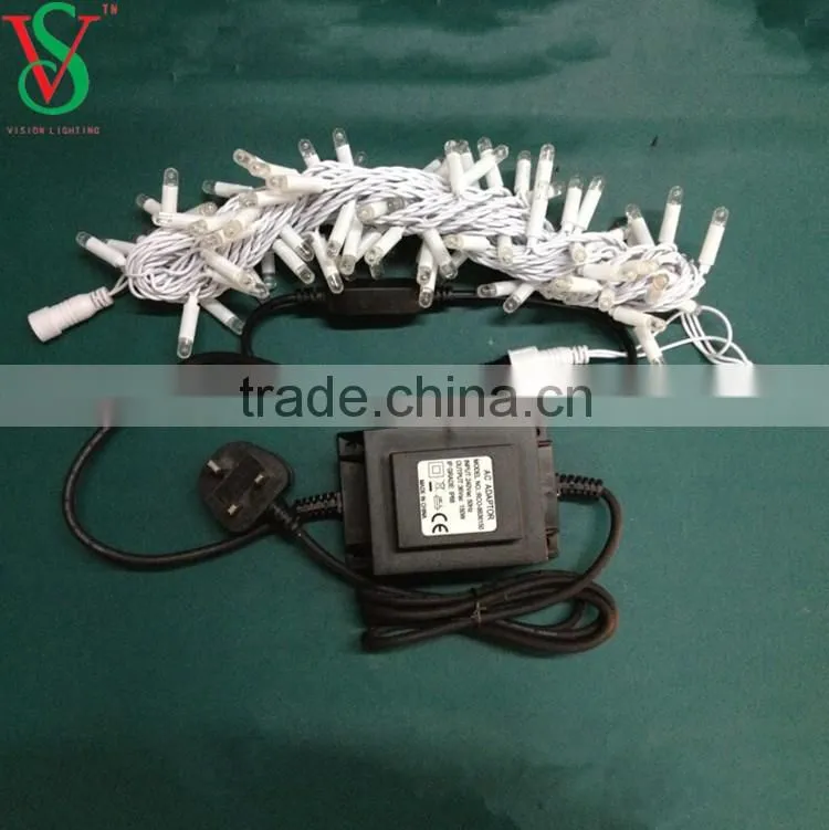 PVC Black Color Cable LED Strip for Tree Decoration Lights