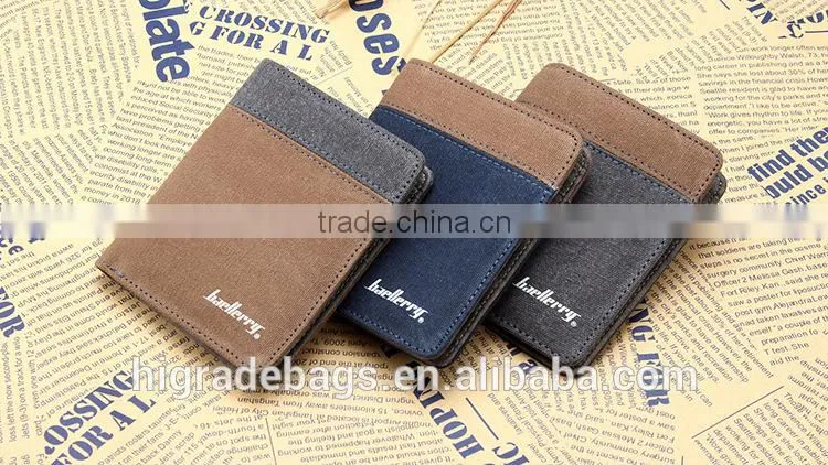 new style baellerry men's canvas wallets