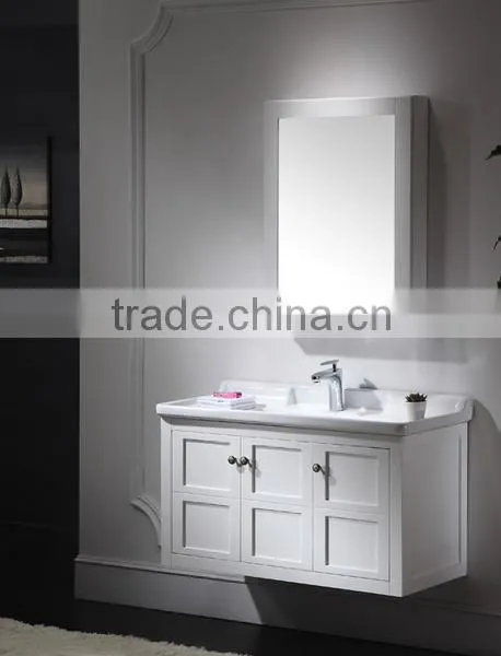 Modular European style ready made bathroom cabinet