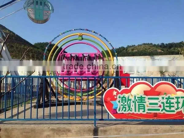 Outdoor thrilling rides human gyroscope standing human spaceball gyroscope rides for sale