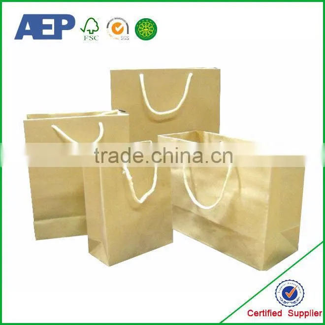 Kraft Paper Bag With Window/Brown Paper Bag