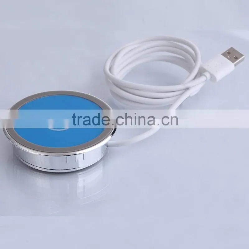 wholesale hot sale qi wireless charger receiver for galaxy s5 mini size