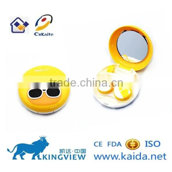 A-8079 kaida fashion hairstyles contact lens case
