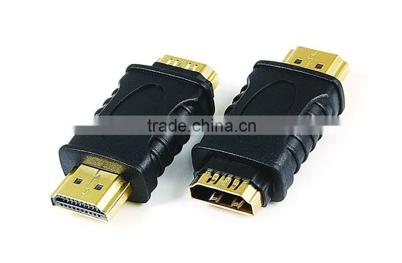HDMI male to female adapter black model