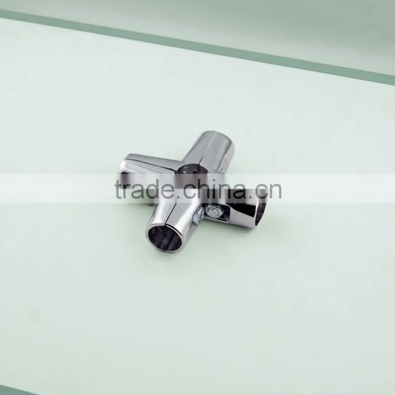 metal 4 ways oxygen tube connector