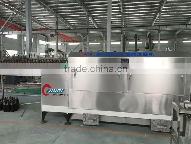 recycle glass bottle washing/washer/rinsing/rinser line