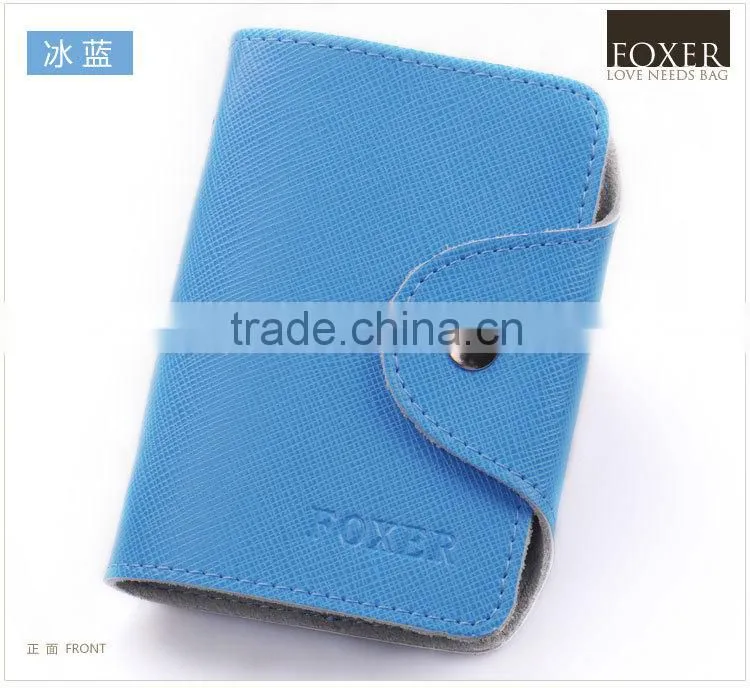 ladies business card id card holder credit card wallet for promotion