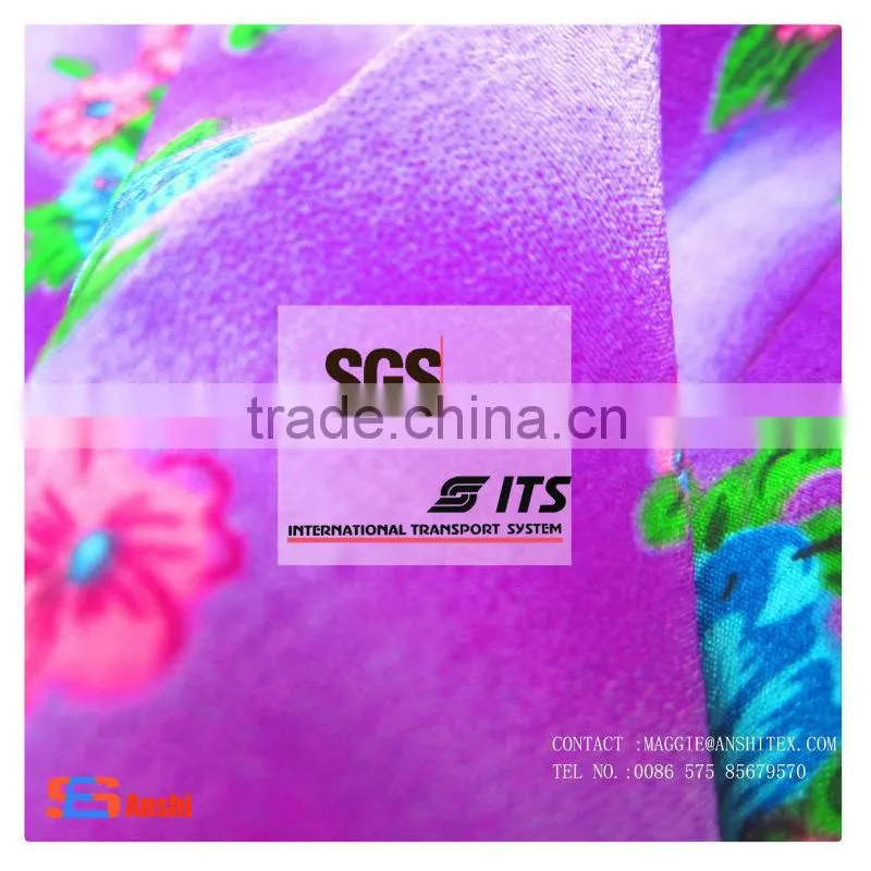 110gsm koshibo bubble crepe printed fabric for south american market