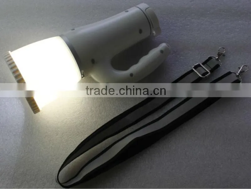 assistance disaster portable waterproof solar power flashlight