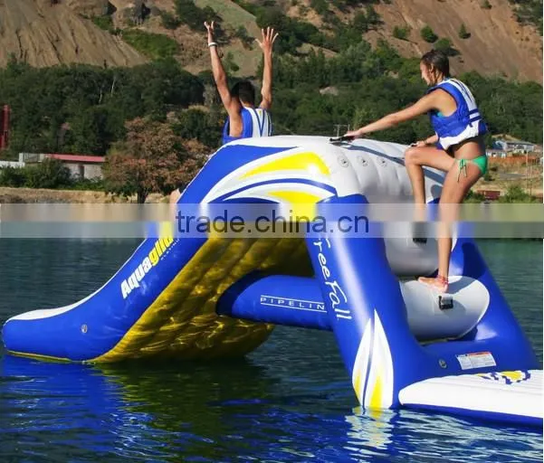inflatable aqua slide, inflatable aquatic slide, mini inflatable water slide
