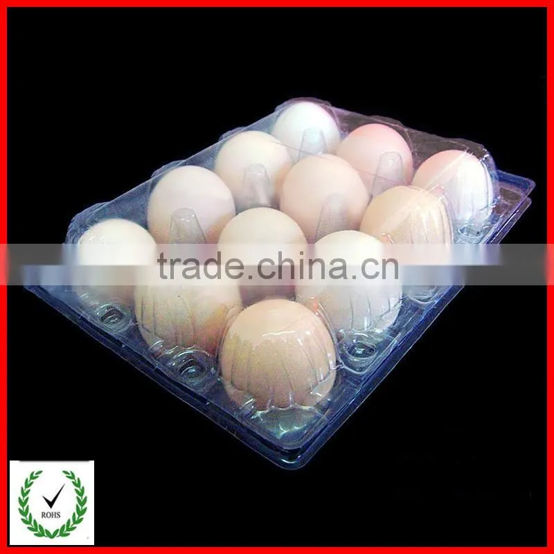 2015 New Style! PS plastic blister insert with flocking for wine package