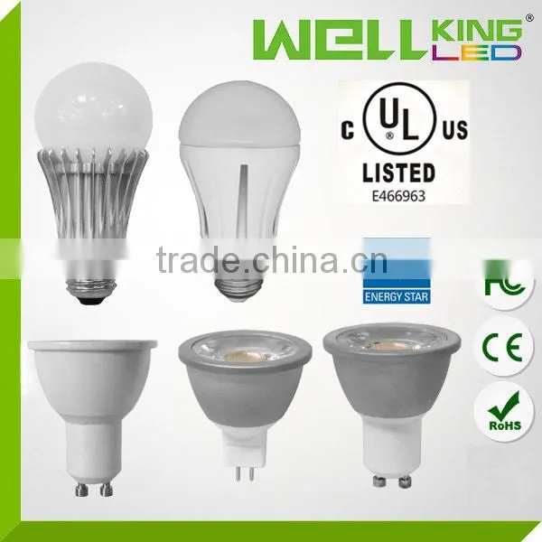 high quality UL CE RoHS FCC 3w 5w 6w E12 E14 E26 4w e27 led spot light