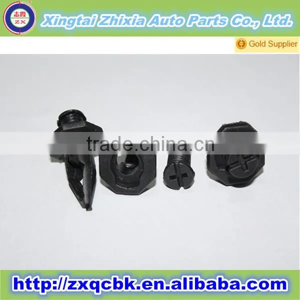 ZHIXIA China Auto Plastic Clip and Fastener supplier/auto part auto plastic fasteners and clips/plastic car fasteners&Clips