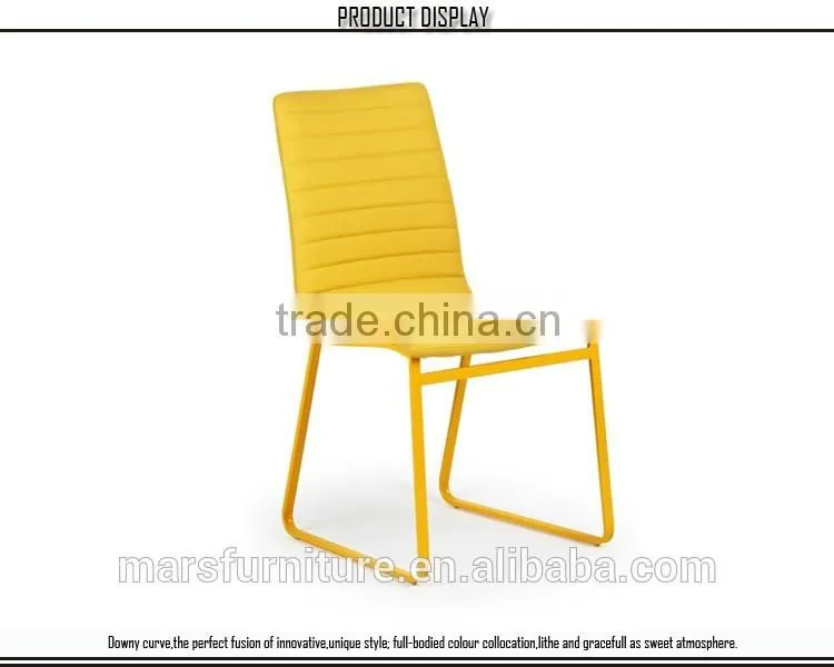 Metal leather modern bar pu chair for sale