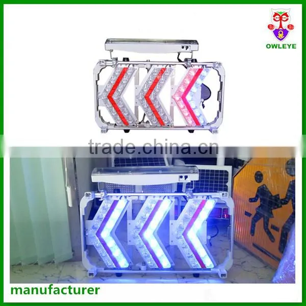 portable solar traffic led signal lights