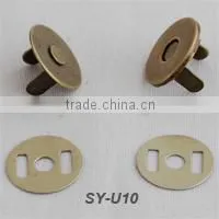 Luggage sets metal buckles bag material fitting magnet