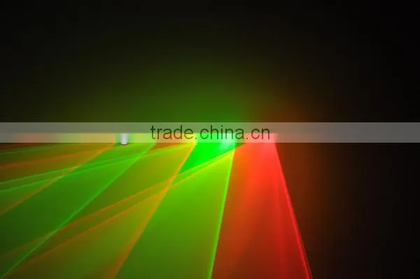 360mW RG Five lens dmx beam disco laser lighting