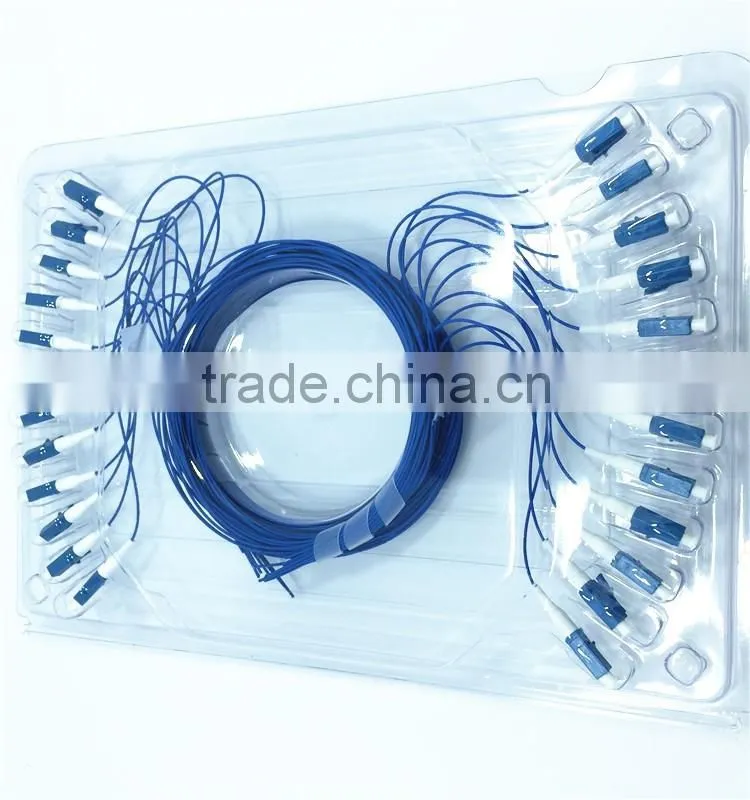 LC SM 12 fibers Colored pigtail