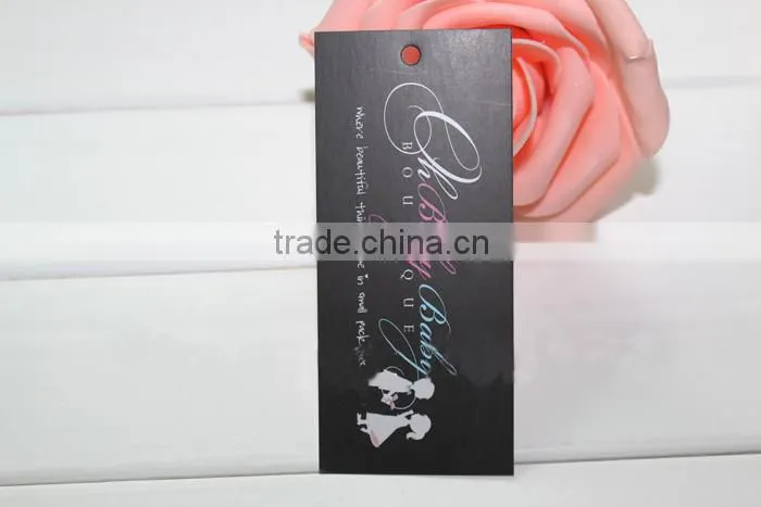 paper garment swing hanging tag