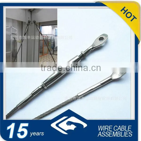 Stainless Steel AISI304/316 Rigging Fittings for Wire Rope Fittings